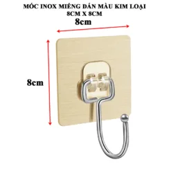 Heavy-Duty Adhesive Wall Hooks Set